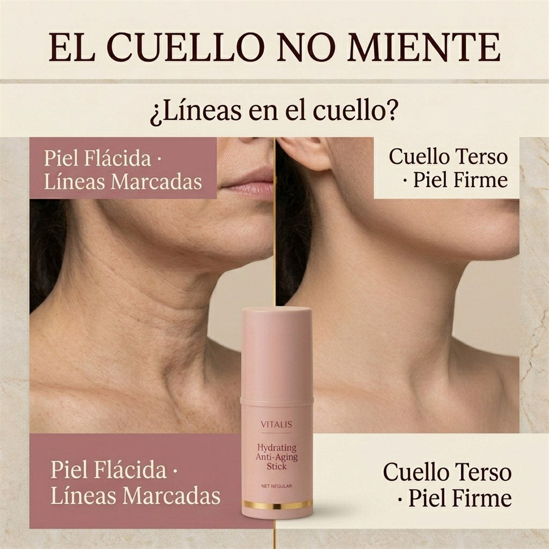 El cuello, la zona que antes se descuida: piel más tersa y firme