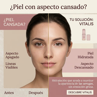 Bálsamo de colágeno en barra para rostro, labios y cuello — VITALIS